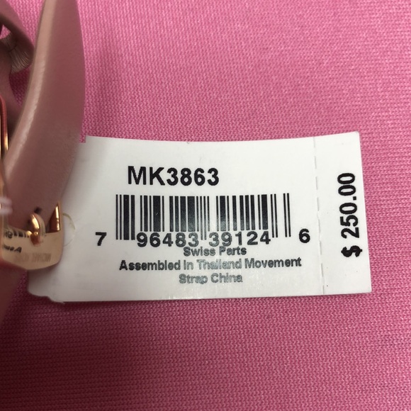 NEW Michael Kors Watch and Bracelet Rosegold MK3863
